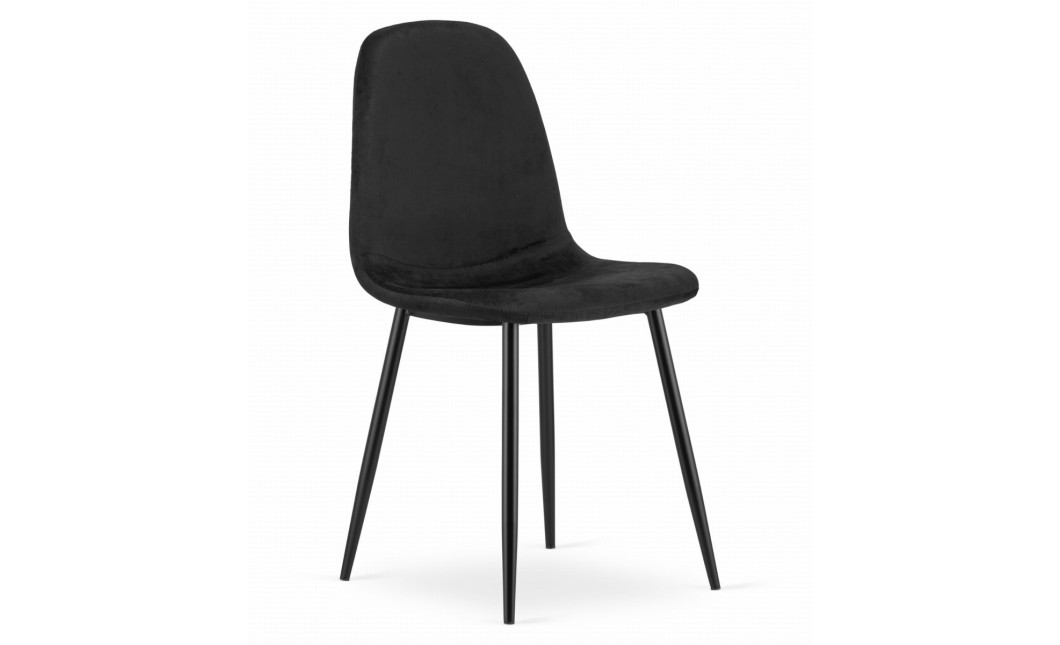 Sessel COMO – schwarzer Samt