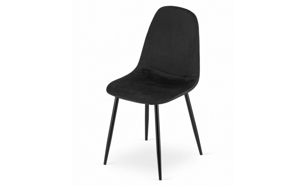 Sessel COMO – schwarzer Samt
