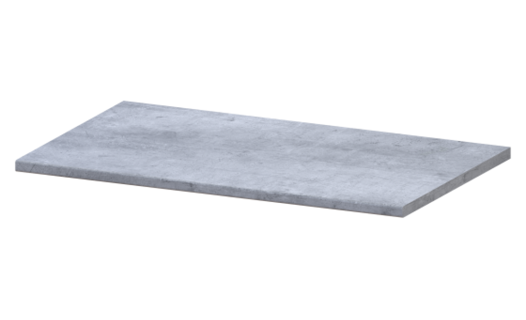 Arbeitsplatte Doros Leia Millenium Concrete 100x60x2,8 (81359353)
