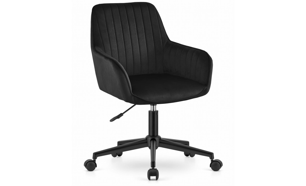Drehstuhl ROXY Samt Schwarz (10039601)