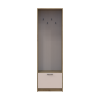 Offenes Regal Doros Rondi Artisan Eiche / Kaschmir 60x52x195 (41516242)