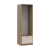 Offenes Regal Doros Rondi Artisan Eiche / Kaschmir 60x52x195 (41516242)