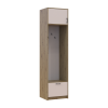 Offenes Regal Doros Rondi mit Aufsatz Artisan Eiche / Kaschmir 60x52x236 (42005264)