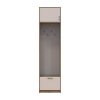 Offenes Regal Doros Rondi mit Aufsatz Artisan Eiche / Kaschmir 60x52x236 (42005264)