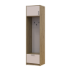 Offenes Regal Doros Rondi mit Aufsatz Artisan Eiche / Kaschmir 60x52x236 (42005264)