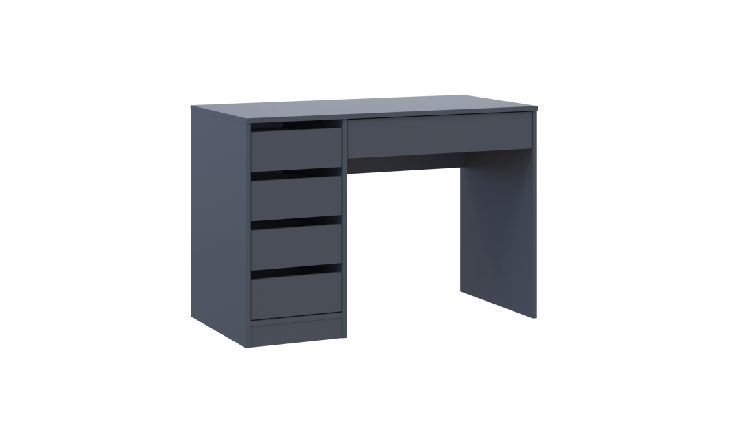 Schreibtisch Doros Ergo links Graphit 110х55х75 (41516113)