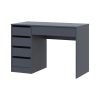 Schreibtisch Doros Ergo links Graphit 110х55х75 (41516113)