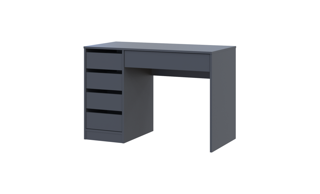 Schreibtisch Doros Ergo links Graphit 110х55х75 (41516113)