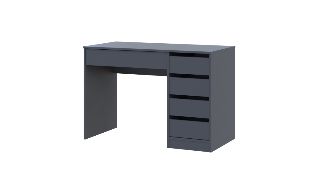 Schreibtisch Doros Ergo rechts Graphit 110х55х75 (41516114)