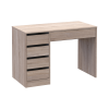 Schreibtisch Doros Ergo links Sonoma Eiche 110x55x75 (41516107)