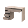Schreibtisch Doros Ergo links Sonoma Eiche 110x55x75 (41516107)