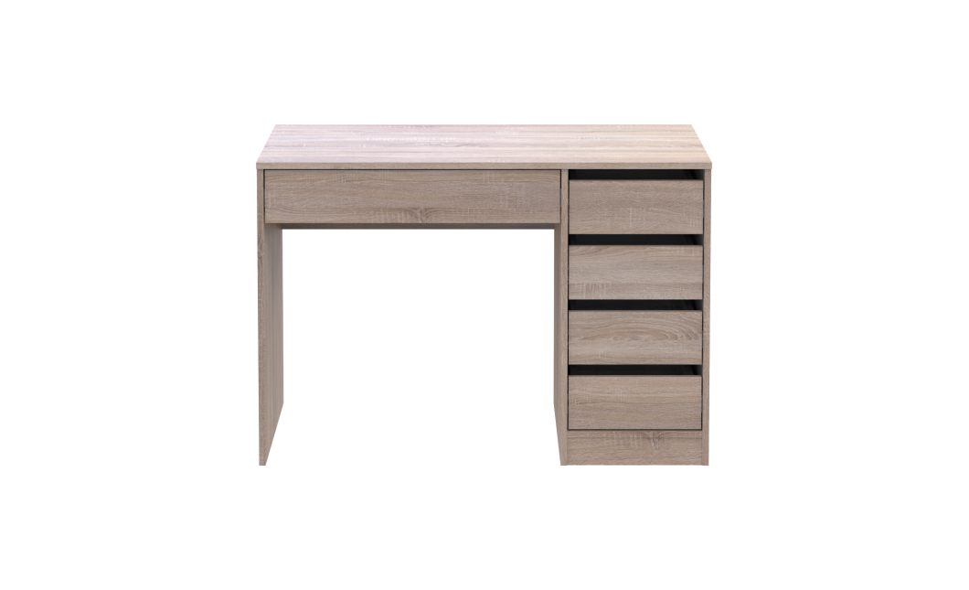 Schreibtisch Doros Ergo rechts Sonoma Eiche 110x55x75 (41516110)