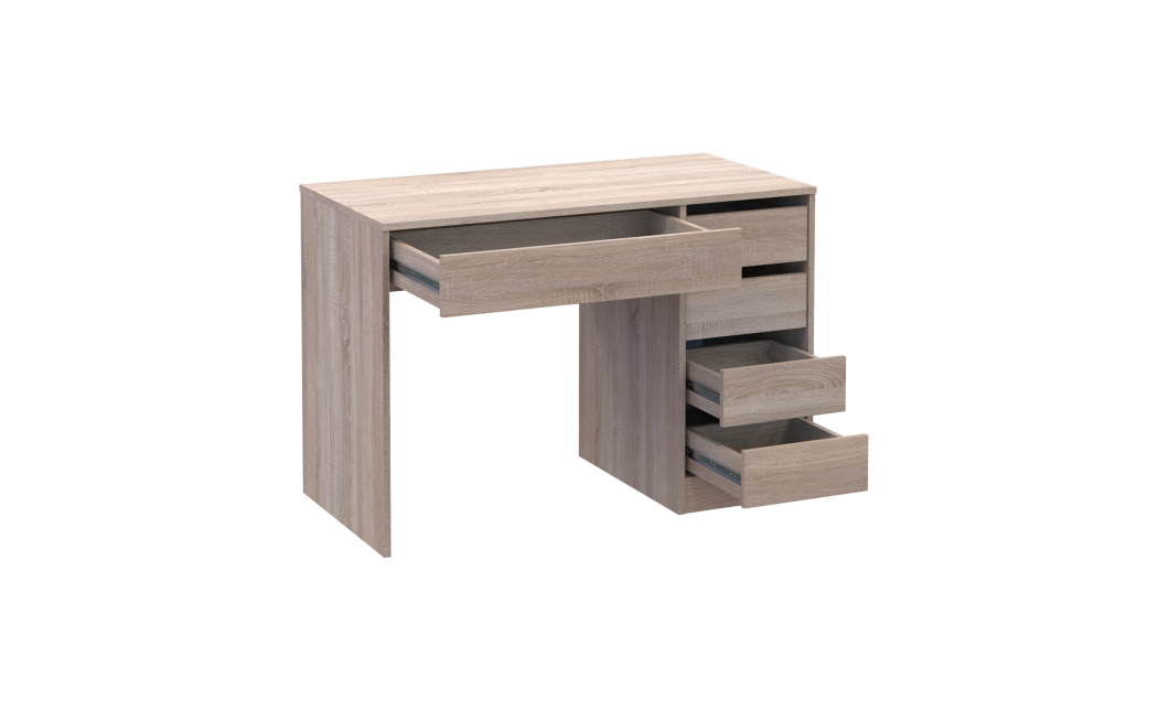 Schreibtisch Doros Ergo rechts Sonoma Eiche 110x55x75 (41516110)