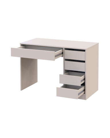 Schreibtisch Doros Ergo rechts Kaschmir 110x55x75 (41516109)