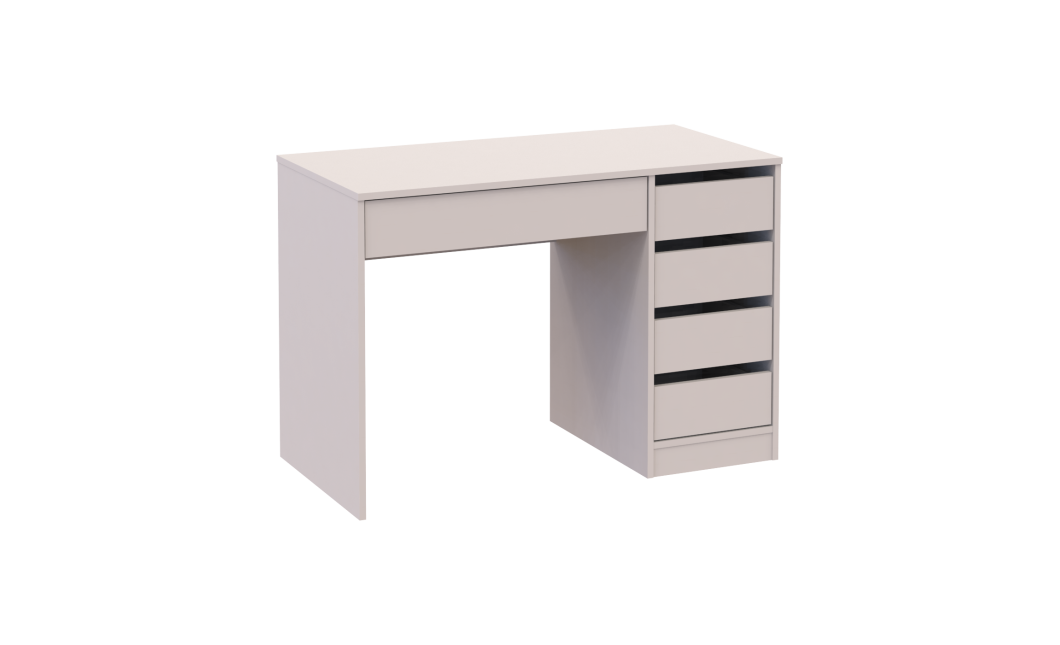 Schreibtisch Doros Ergo rechts Kaschmir 110x55x75 (41516109)