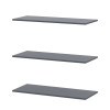 Kleiderständer Doros Promo Anthrazit 3-teilig 86,7x35x1,6 (41516264)