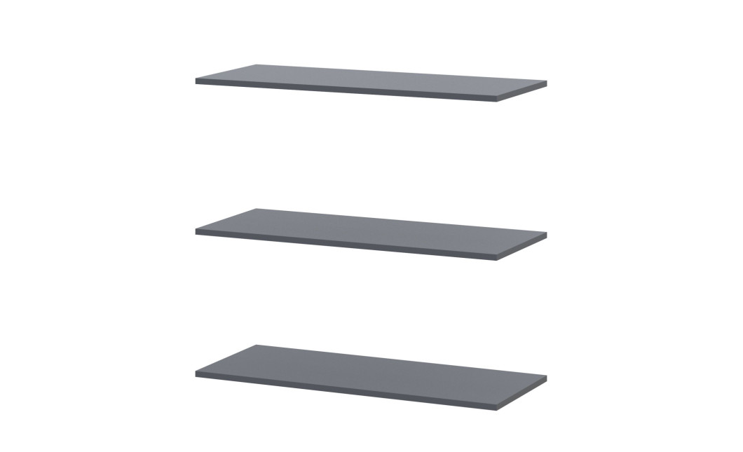 Kleiderständer Doros Promo Anthrazit 3-teilig 86,7x35x1,6 (41516264)