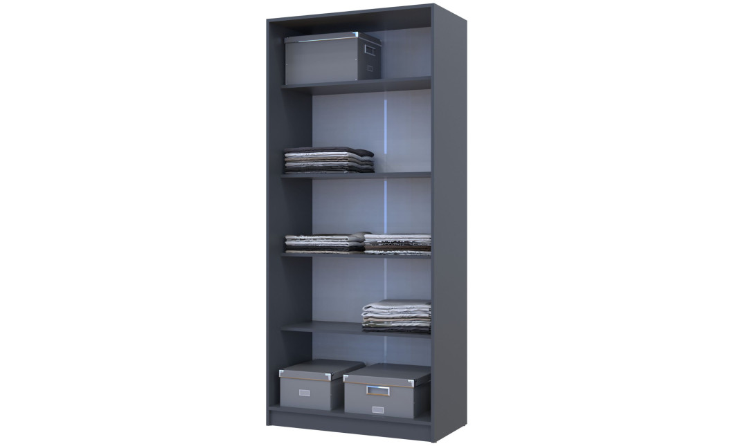 Kleiderständer Doros Promo Anthrazit 3-teilig 86,7x35x1,6 (41516264)