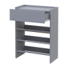 Schuhschrank Doros S2 Grau 60x27x132 (41515998)