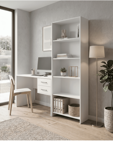 Regal Doros Groß Weiß 61x22x180 (40515974)