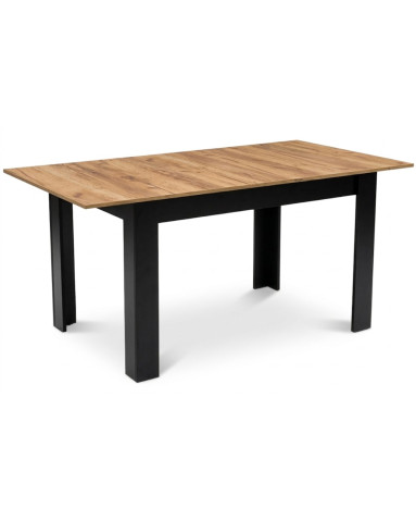 Ausziehtisch NP 120–160x80 Craft + Schwarz (100155161)