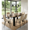 Ausziehtisch NP 120–160x80 Craft + Schwarz (100155161)