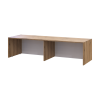 Kleiderschrank Doros Rondi mit Drehtüren und Spiegel Artisan Eiche / Graphitgrau 4 Türen 160x52x236 (80737830)