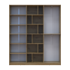 Kleiderschrank Doros Morgan Artisan Eiche/Graphitgrau 2 Türen 180x38,5x210 (42001256)