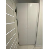 Kleiderschrank Doros Promo mit Drehtüren Weiß mit Böden 2 Türen 90x48x204 (42005100)