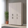 Kleiderschrank Doros Thorn Kaschmir 3 Türen Kleiderstange 135x51,6x200 (44900495)