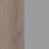 Kleiderschrank Doros Thorn Cremona Cannolo/Grau 3 Türen Kleiderstange 135x51,6x200 (44900503)
