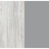 Kleiderschrank Doros Thorn Natti Kiefer/Grau 3 Türen Böden 135x51,6x200 (44900512)