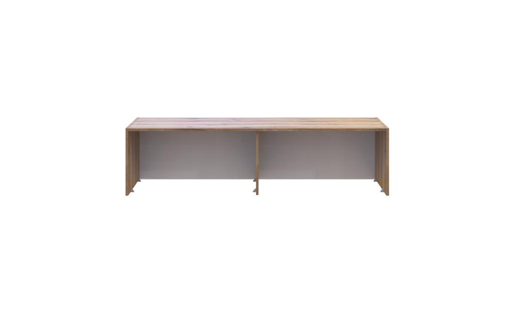 Kleiderschrank Doros Rondi mit Drehtüren mit Oberschrank Artisan Eiche / Kaschmir 4 Türen 160x52x236 (80737829)