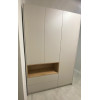 Kleiderschrank Doros Dale Kaschmir/Artisan Eiche 3 Türen 150x52x220 (80737726)