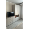 Kleiderschrank Doros Dale Kaschmir/Artisan Eiche 3 Türen 150x52x220 (80737726)