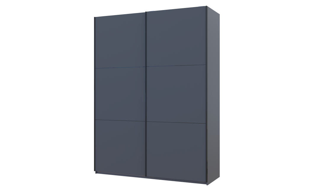 Kleiderschrank Doros G-Caiser Schiebetüren Anthrazit Anthrazit 2 Türen 160x60x240 (42005412)