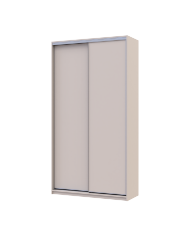 Kleiderschrank Doros City Light Schiebetüren Kaschmir 2 Türen 120x45x225 (80736332)