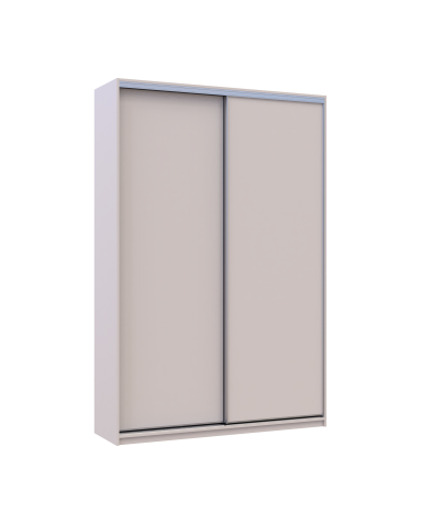 Kleiderschrank Doros City Light Schiebetüren Kaschmir 2 Türen 150x45x225 (80736350)