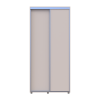 Kleiderschrank Doros Sigma Slim Schiebetüren Kaschmir 2 Türen 100x60x214.4 (42005453)