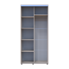 Kleiderschrank Doros Sigma Slim Schiebetüren Kaschmir 2 Türen 100x60x214.4 (42005453)