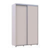 Kleiderschrank Doros Sigma Slim Schiebetüren Kaschmir 2 Türen 130x60x214.4 (42005456)