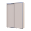 Kleiderschrank Doros Sigma Slim Schiebetüren Kaschmir 2 Türen 150x45x214.4 (42005449)