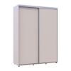 Kleiderschrank Doros Sigma Slim Schiebetüren Kaschmir 2 Türen 160x60x214.4 (42005459)