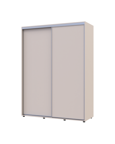 Kleiderschrank Doros Sigma Slim Schiebetüren Kaschmir 2 Türen 160x60x214.4 (42005459)