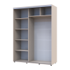 Kleiderschrank Doros Sigma Slim Schiebetüren Kaschmir 2 Türen 160x60x214.4 (42005459)