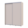 Kleiderschrank Doros Sigma Slim Schiebetüren Kaschmir 2 Türen 170x60x214.4 (42005460)