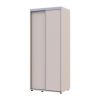 Kleiderschrank Doros Sigma Slim Schiebetüren Kaschmir 2 Türen 90x60x214.4 (42005452)