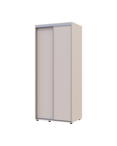 Kleiderschrank Doros Sigma Slim Schiebetüren Kaschmir 2 Türen 90x60x214.4 (42005452)