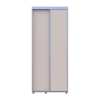 Kleiderschrank Doros Sigma Slim Schiebetüren Kaschmir 2 Türen 90x60x214.4 (42005452)