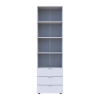 Säulenschrank Doros Gelar Weiß 60x49,5x203,4 (41516133)